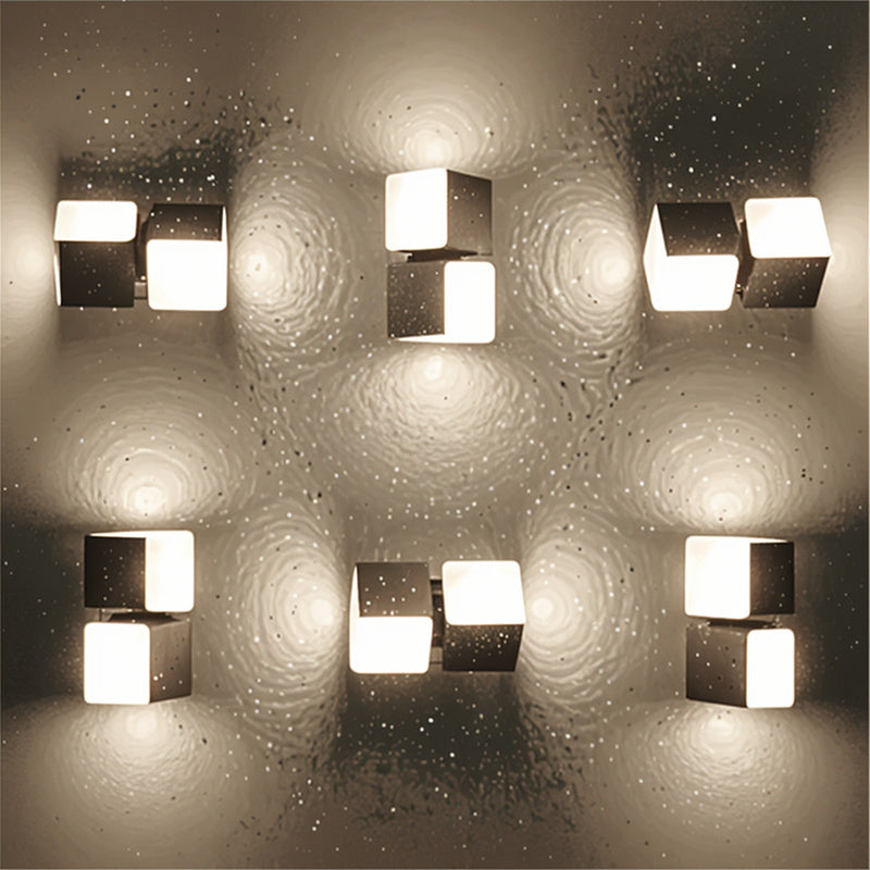 Nowoczesna Lampa Ścienna LED Zewnętrzna Wodoodporna z Aluminium – Energooszczędny Kinkiet Ścienny do Ogrodu i Tarasu 5