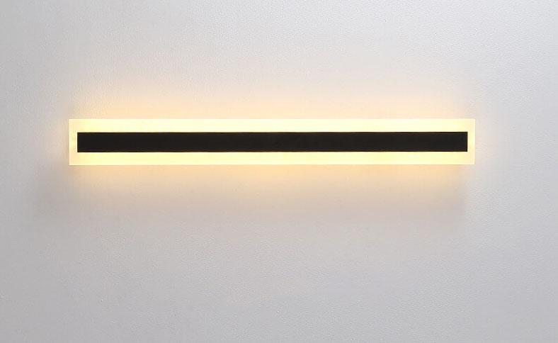 Nowoczesna Lampa Ścienna LED Zewnętrzna – Akrylowa Lampa na Ścianę w Minimalistycznym Designie, Wysokość 30-150 cm 7