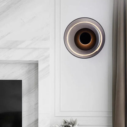 Nowoczesna Lampa Ścienna LED z Szkła, Kinkiet Ścienny w Szarym lub Złotym Wykończeniu – Elegancki Design do Sypialni i Salonu 3