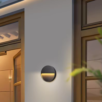 Nowoczesna Lampa Ścienna Zewnętrzna z Aluminium 3W LED do Oświetlenia Schodów, Wodoodporna IP65 3
