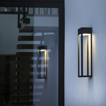 Nowoczesna Lampa Solarno-LED, Czarna, Wodoodporna do Ogrodu i Tarasu – Energooszczędne Oświetlenie z Przyjemnym Światłem 4