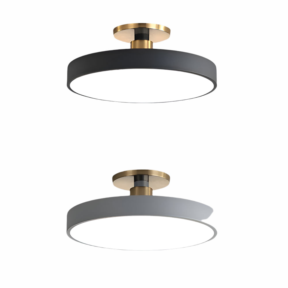 Nowoczesna Lampa Sufitowa LED CosmicCircle z Minimalistycznym Designem do Salonu – Eleganckie Oświetlenie w Trzech Kolorach 8