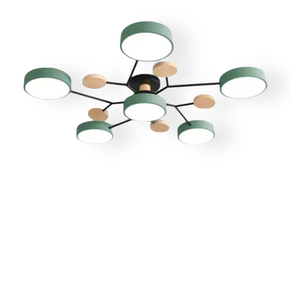 Nowoczesna Lampa Sufitowa LED z Regulacją Koloru – Elegancka Lampa do Salonu i Sypialni, Oświetlenie 800 Lumenów 10