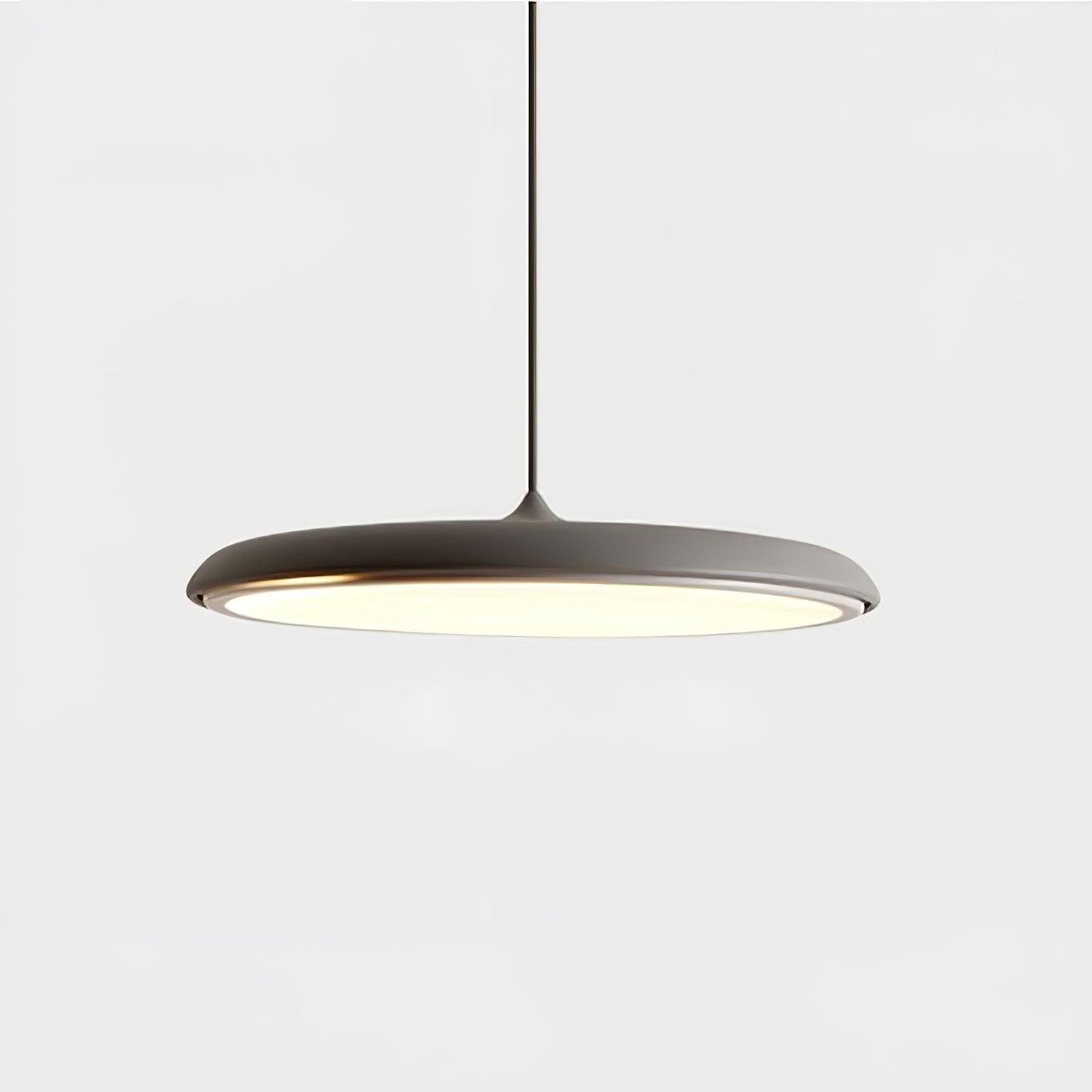Nowoczesna Lampa Wisząca LED do Salonu, Metalowa, Ciepła Biel, Oświetlenie Nad Stół, Minimalistyczny Design 25cm/40cm 9