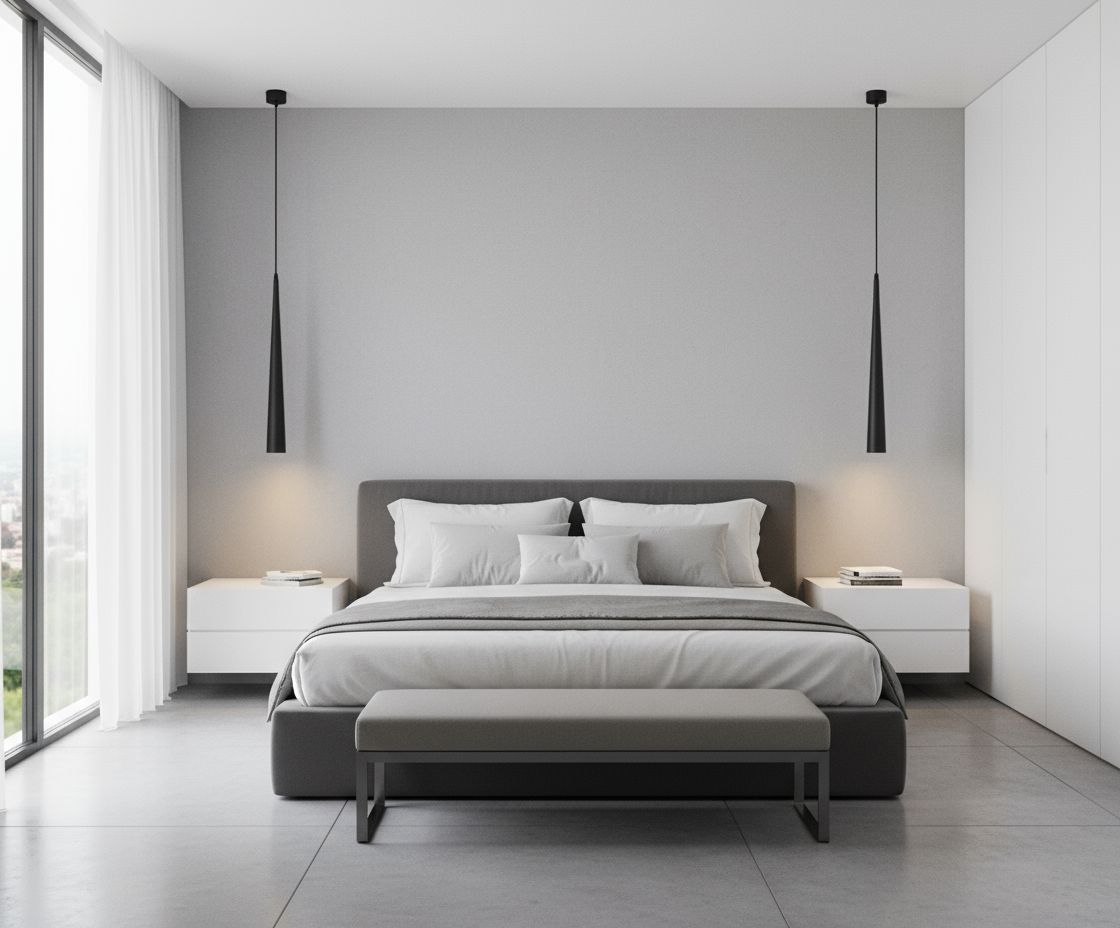 Nowoczesna Lampa Wisząca LED z Aluminiowym Stożkiem – Stylowa Lampa do Salonu, Jadalni i Kuchni, Regulowane Oświetlenie 1