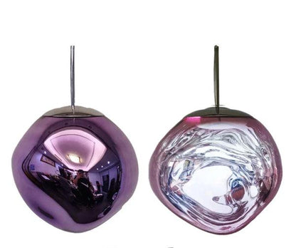 Nowoczesna Lampa Wisząca ze Szkła i Metalu – Minimalistyczna Lampa do Salonu, Idealna nad Stół, Elegancki Design 10