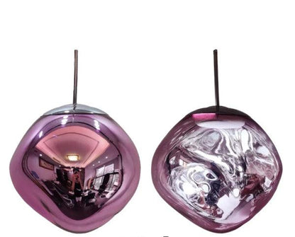 Nowoczesna Lampa Wisząca ze Szkła i Metalu – Minimalistyczna Lampa do Salonu, Idealna nad Stół, Elegancki Design 8