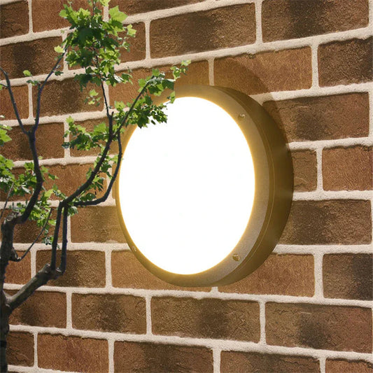 Nowoczesna Lampa Zewnętrzna LED z Czujnikiem Ruchu, Wodoodporna Lampa Zewnętrzna na Dom i Ogród 1