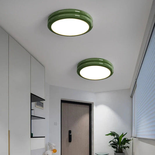 Nowoczesna Okrągła Lampa Sufitowa LED do Salonu – Minimalistyczny Design, Jasne Światło, Uniwersalne Zastosowanie 3