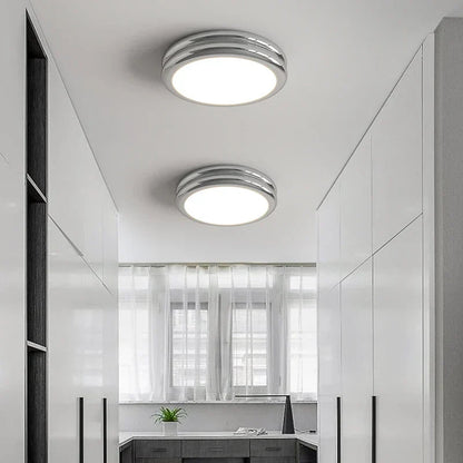 Nowoczesna Okrągła Lampa Sufitowa LED do Salonu – Minimalistyczny Design, Jasne Światło, Uniwersalne Zastosowanie 4