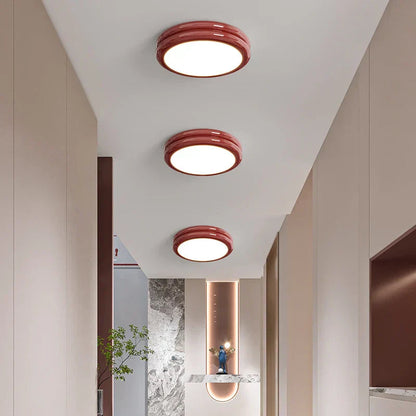 Nowoczesna Okrągła Lampa Sufitowa LED do Salonu – Minimalistyczny Design, Jasne Światło, Uniwersalne Zastosowanie 5