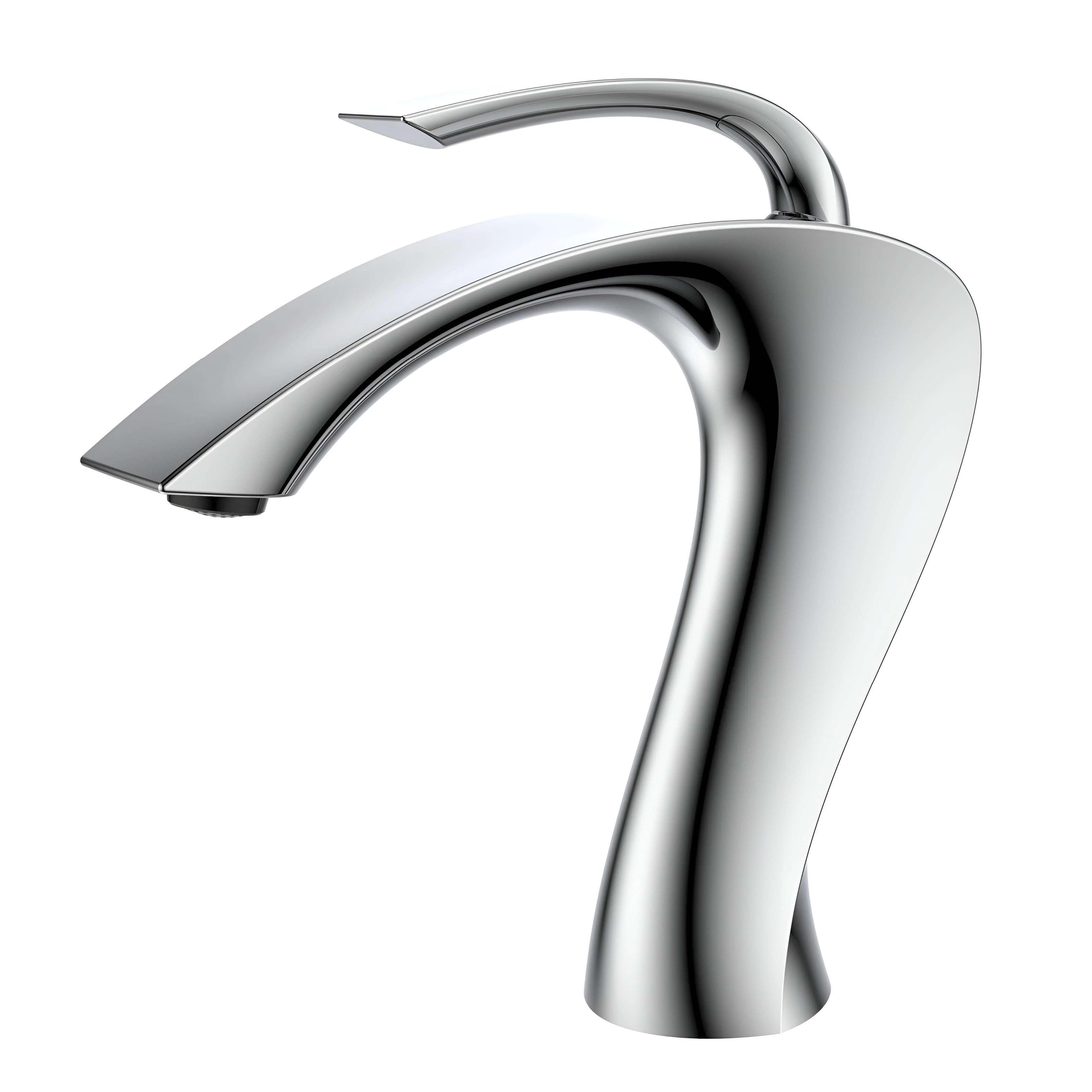 Nowoczesna mosiężna bateria umywalkowa – elegancki design z głowicą ceramiczną zapewniającą precyzyjną kontrolę wody 0