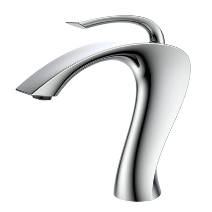 Nowoczesna mosiężna bateria umywalkowa – elegancki design z głowicą ceramiczną zapewniającą precyzyjną kontrolę wody 0