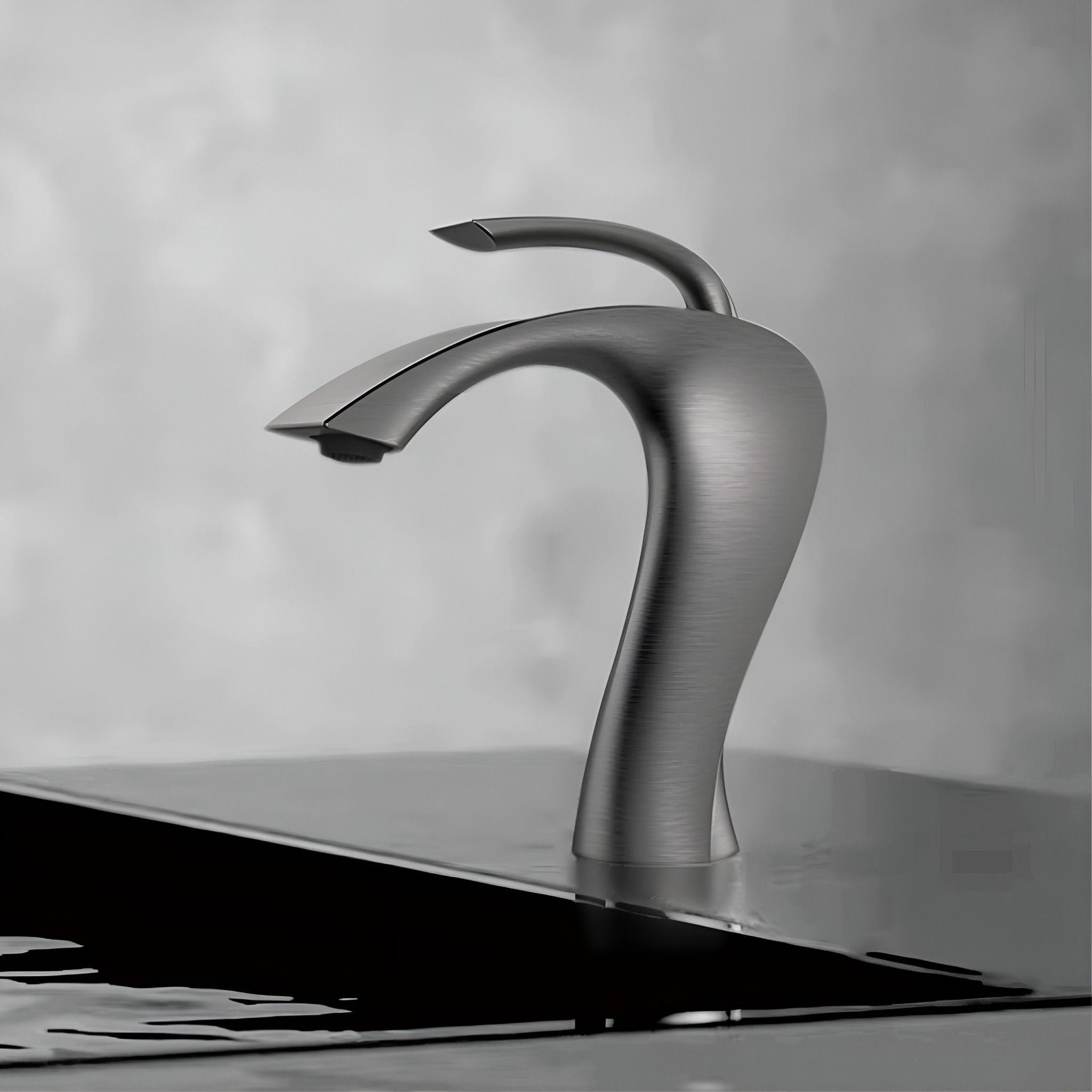 Nowoczesna mosiężna bateria umywalkowa – elegancki design z głowicą ceramiczną zapewniającą precyzyjną kontrolę wody 4