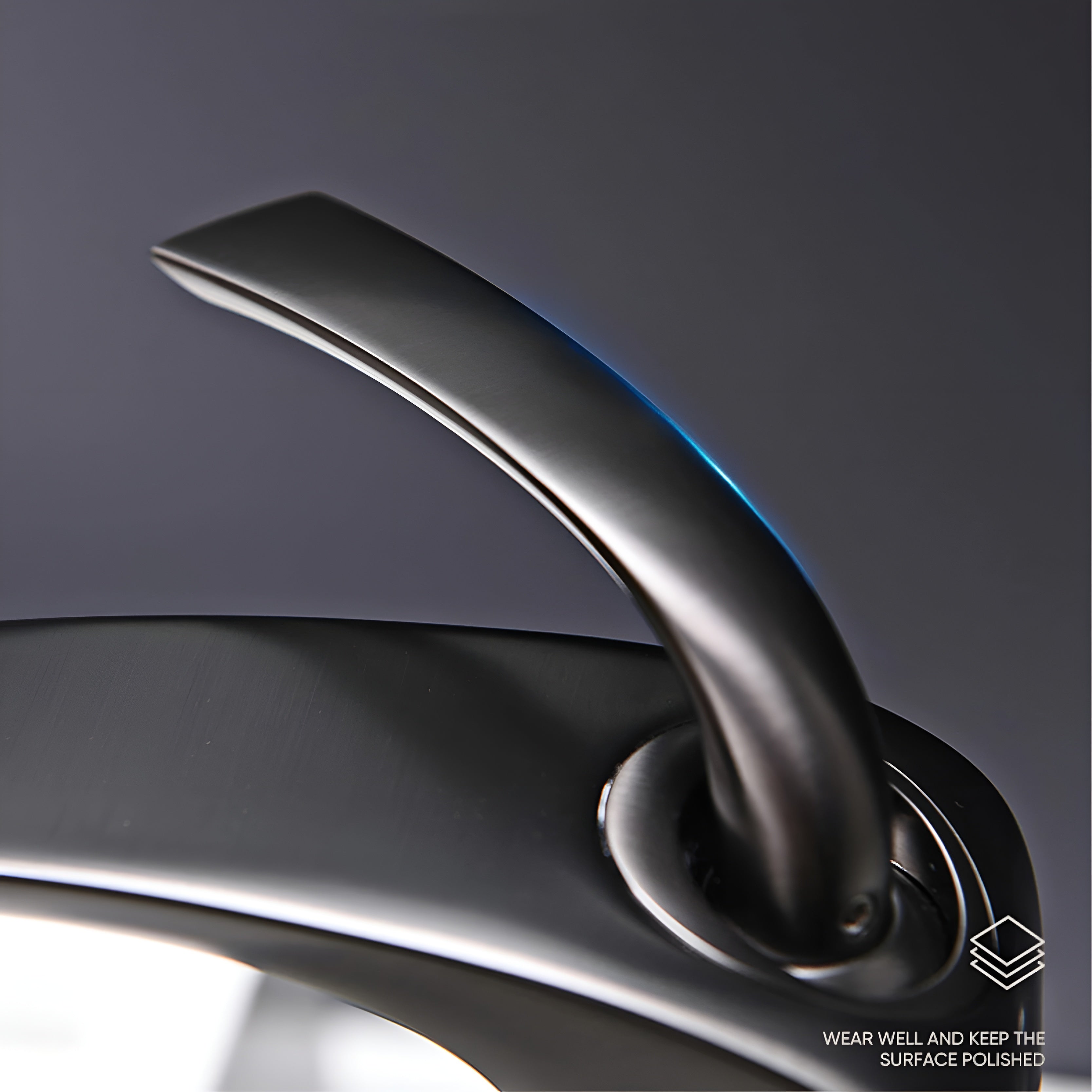 Nowoczesna mosiężna bateria umywalkowa – elegancki design z głowicą ceramiczną zapewniającą precyzyjną kontrolę wody 6