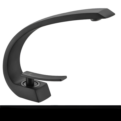 Nowoczesna mosiężna bateria umywalkowa – elegancki i oszczędzający miejsce design do łazienki | Ergonomiczna obsługa 7