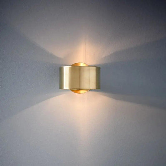 Nowoczesny Kinkiet Ścienny Czarny i Złoty – Elegancka Lampa na Ścianę do Salonu i Sypialni 0