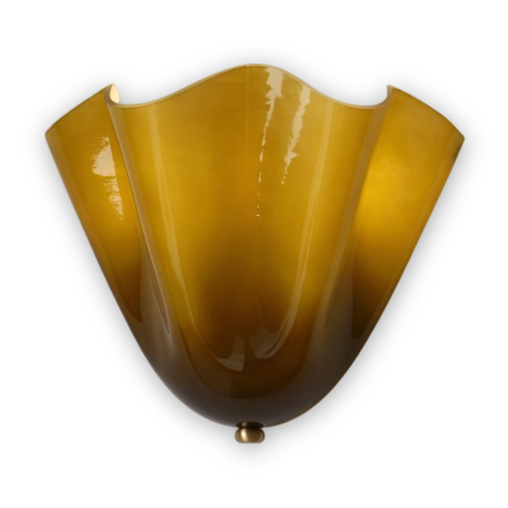 Nowoczesny Kinkiet Ścienny w Kształcie Muszli – Eleganckie Oświetlenie Łazienkowe i do Salonu, Ciepłe Światło, Kamień Szklany 12
