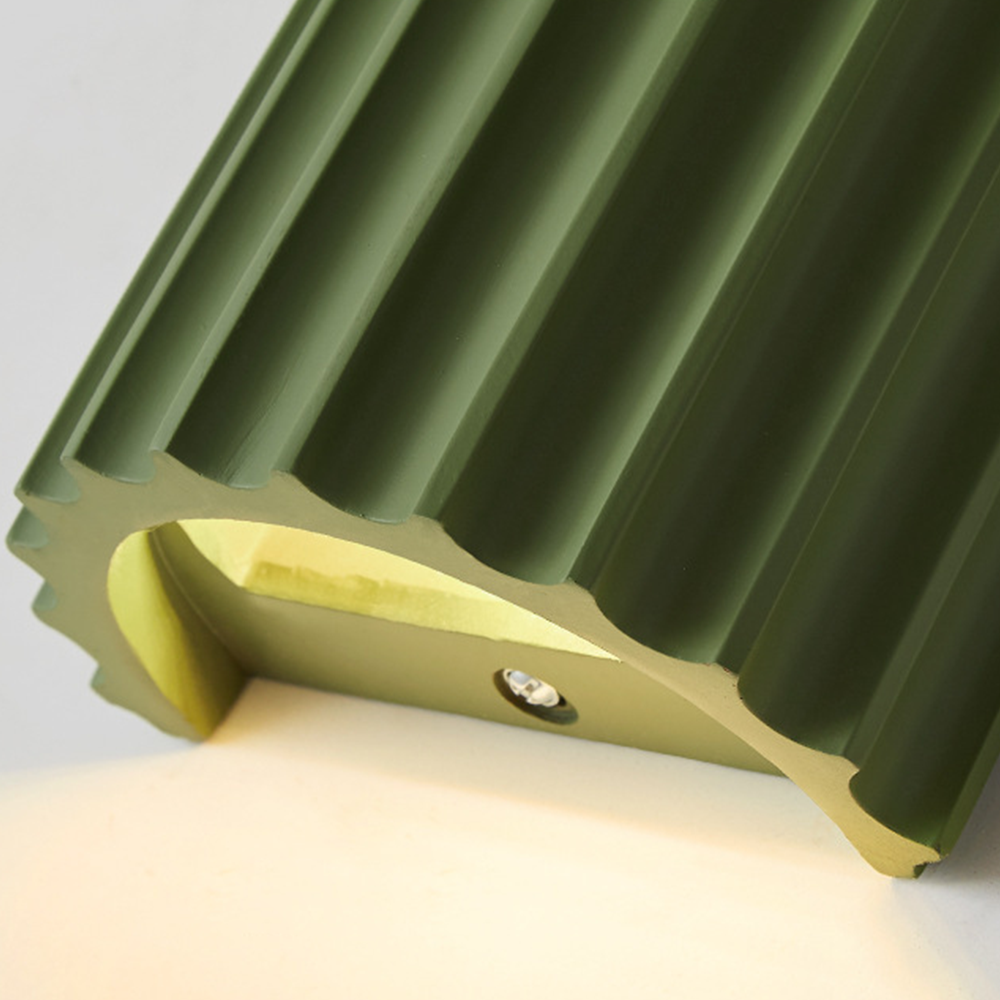 Nowoczesny Kinkiet Ścienny z Harzu w Kształcie Półksiężyca – Stylowy Kinkiet do Sypialni i Salonu, Wysoka Jakość, Łatwy Montaż 6