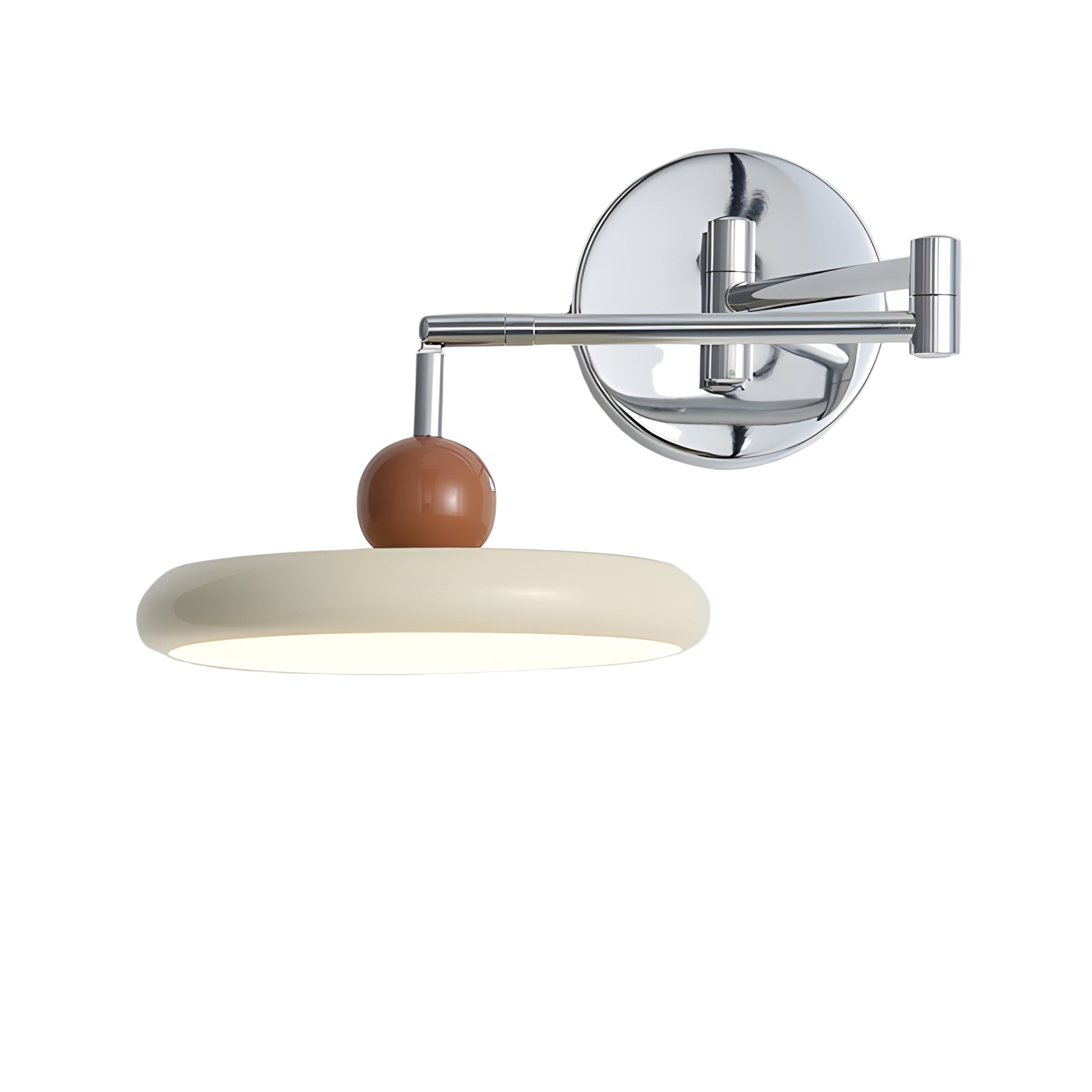 Nowoczesny Kinkiet Ścienny z Regulowanym Ramieniem – Lampa na Ścianę do Sypialni i Salonu, Metalowa, Minimalistyczna, 20 cm x 12 cm