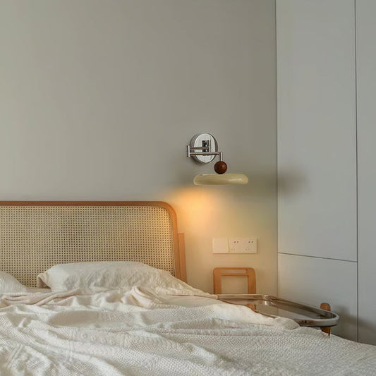 Nowoczesny Kinkiet Ścienny z Regulowanym Ramieniem – Lampa na Ścianę do Sypialni i Salonu, Metalowa, Minimalistyczna, 20 cm x 12 cm 5