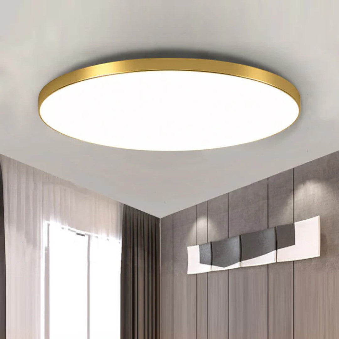Okrągła Lampa Sufitowa LED – Minimalistyczny Design do Salonu i Sypialni, Energooszczędne Oświetlenie [lampa sufitowa] 8