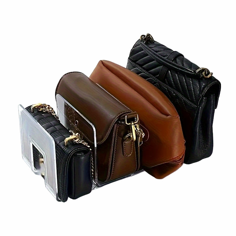 Organizer do Torebek z 3 Przegródkami – Przezroczysty, Wysokiej Jakości ABS do Efektywnego Przechowywania Akcesoriów 1