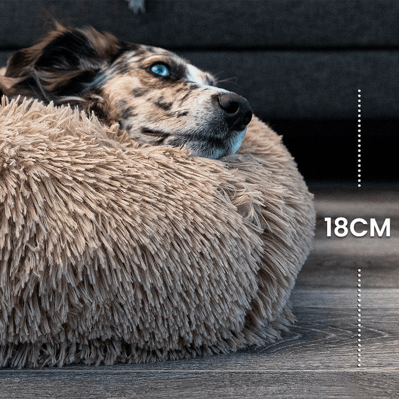 Orthopedyczne Łóżko dla Psa z Miękkim Wykończeniem i Antypoślizgowym Dnem – Wodoodporne i Łatwe do Prania 4