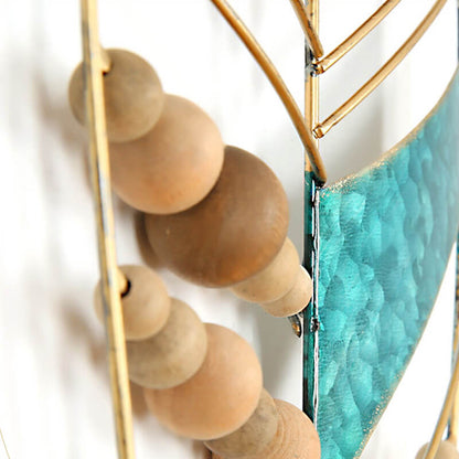 Pióra PlumeArt Nowoczesna Dekoracja Ścienna – Elegancka Metalowa Grafika do Salonu [dekoracje ścienne] 3