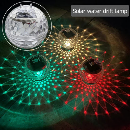 Pływająca Lampa Solar LED do Basenu i Stawu z Automatyczną Zmianą Kolorów, Wodoodporna IP65 3