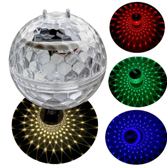 Pływająca Lampa Solar LED do Basenu i Stawu z Automatyczną Zmianą Kolorów, Wodoodporna IP65 7