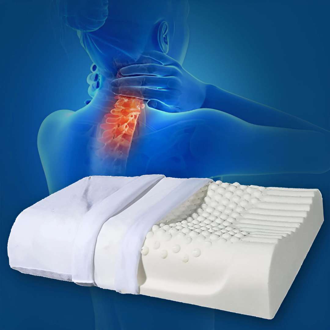 Poduszka Ortopedyczna EcoNeck Comfort z Naturalnego Kauczuku – Ergonomiczna Poduszka do Spania dla Zdrowego Snu i Wsparcia Szyi 3
