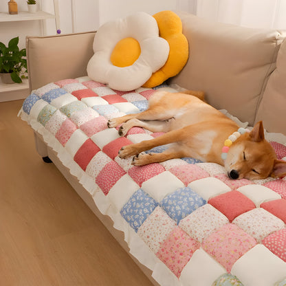 Pokrowiec na kanapę z bawełny – Ochronny, elegancki pokrowiec uniwersalny idealny dla właścicieli zwierząt i dzieci 9