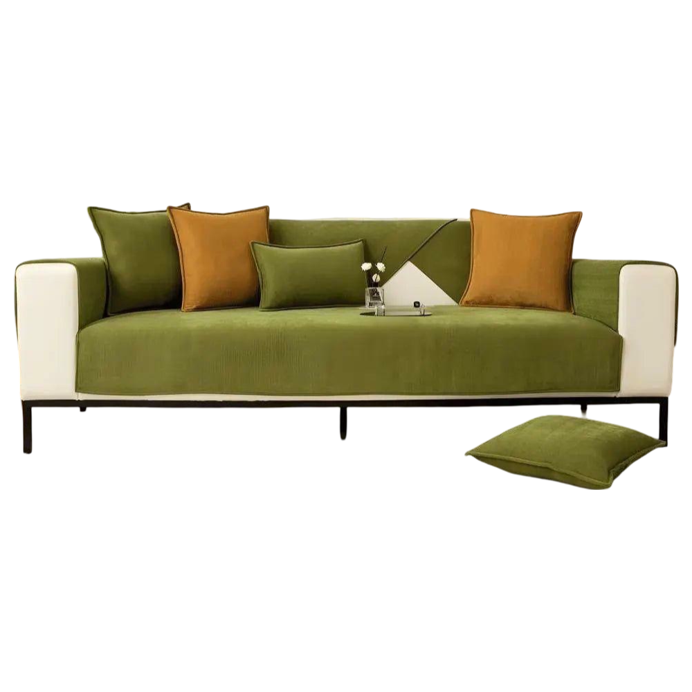 Pokrowiec na sofę z chenille – Rutschfester, stylowy ochraniacz do salonu, łatwy w instalacji i praniu 1