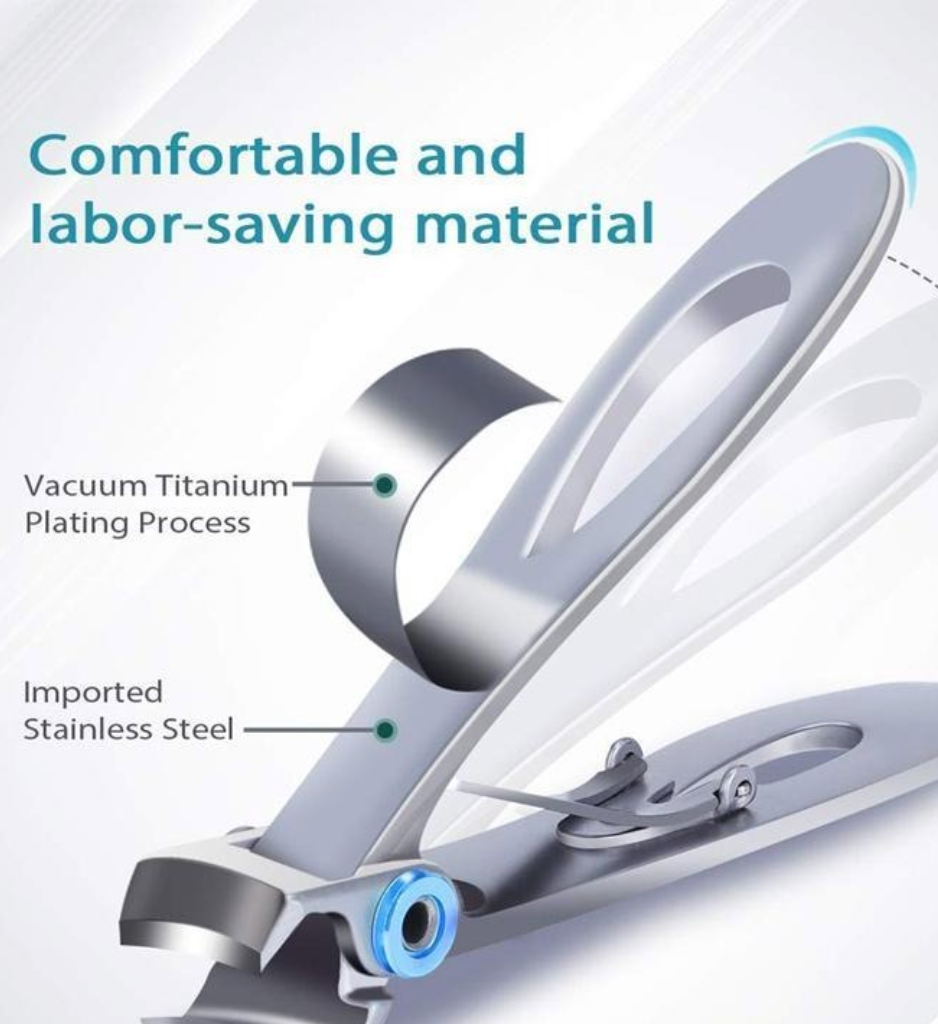 Profesjonalne Cążki do Twardych Paznokci z Ergonomicznym Uchwytam – Precyzyjne Narzędzie do Pielęgnacji Stal Nierdzewna 2