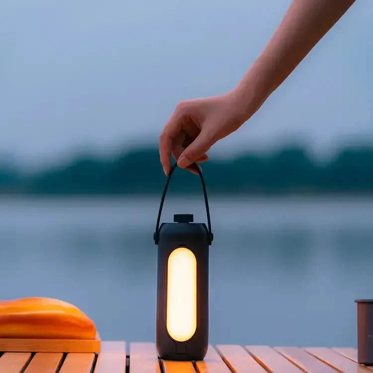 Przenośna Lampa Kempingowa LED z Regulacją Światła, 10000 mAh, Składana, 1800–7000K, Idealna na Biwak i Wędrówki 4
