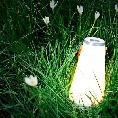 Przenośna Lampa Ogrodowa LED z Regulacją Barwy Światła – Nowoczesna Lampa do Ogrodu z Uchwytem i Długim Czasem Świecenia 1