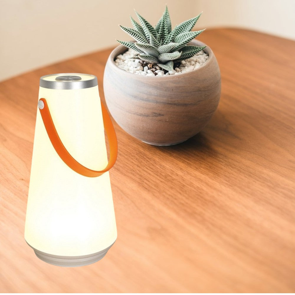 Przenośna Lampa Ogrodowa LED z Regulacją Barwy Światła – Nowoczesna Lampa do Ogrodu z Uchwytem i Długim Czasem Świecenia 2