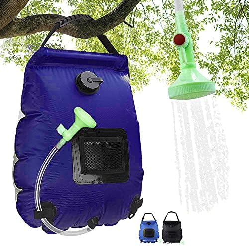 Przenośna Torba Prysznicowa 20L z Wskaźnikiem Temperatury – Idealna na Kemping, Ekologiczne Materiały PVC 11