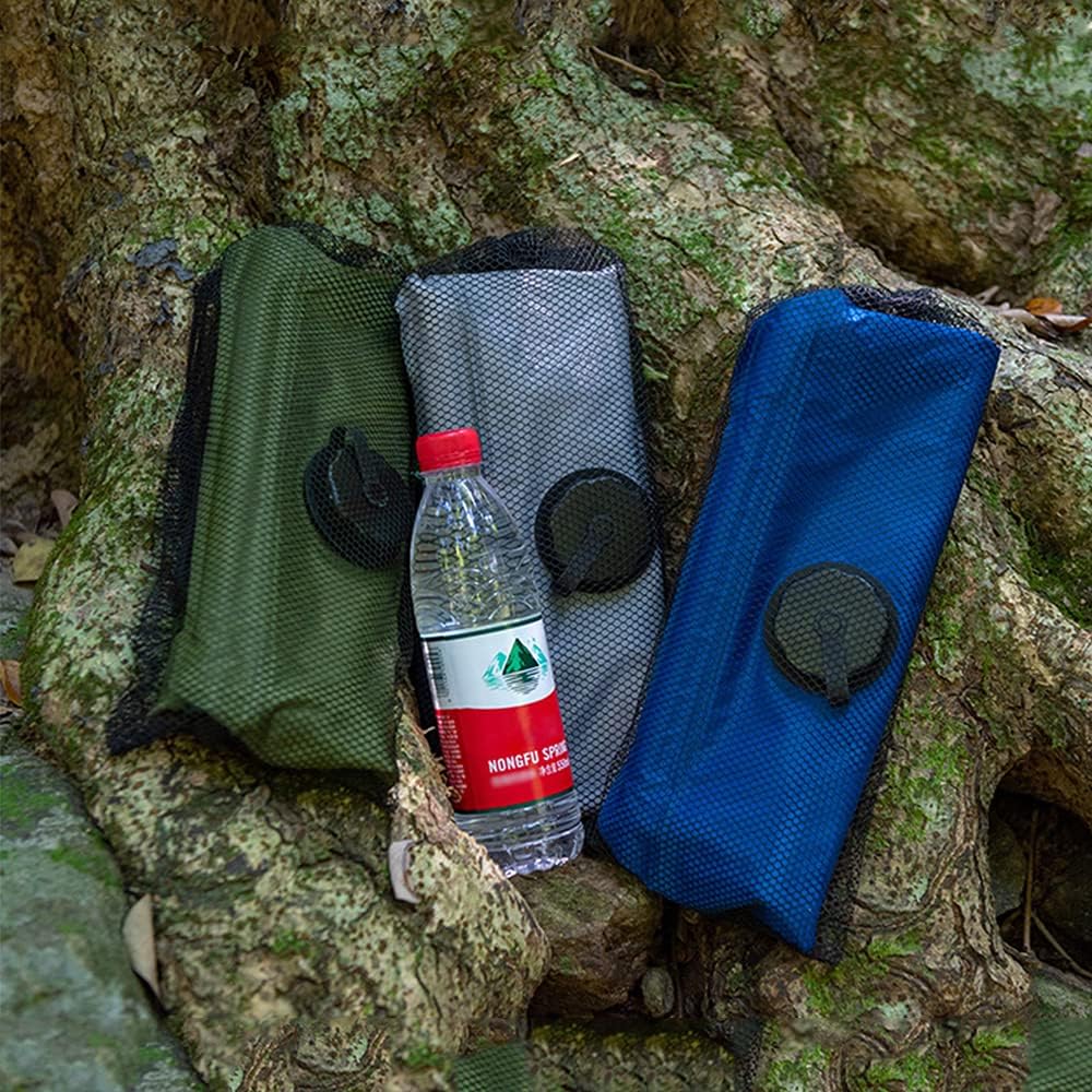 Przenośna Torba Prysznicowa 20L z Wskaźnikiem Temperatury – Idealna na Kemping, Ekologiczne Materiały PVC 8