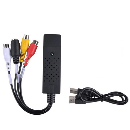 Retro Odtwarzacz Wideo z Funkcją Digitalizacji VHS na Cyfrowe Wspomnienia – Kompatybilny z Windows, macOS, Linux 3