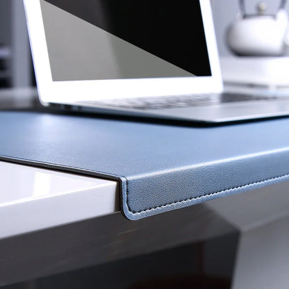 Ergonomiczna podkładka na biurko ze sztucznej skóry z podpórką pod nadgarstek