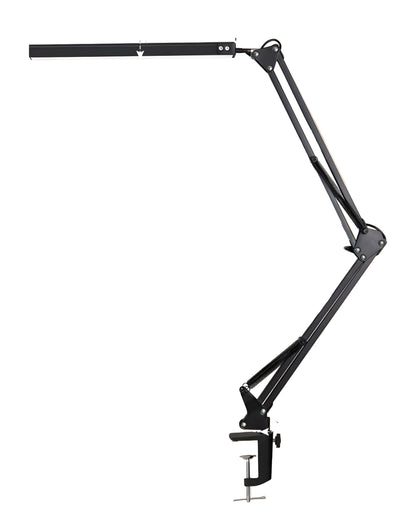 Lampa biurkowa LED z regulowanym ramieniem – 5 trybów i 11 poziomów jasności, idealna do pracy i nauki