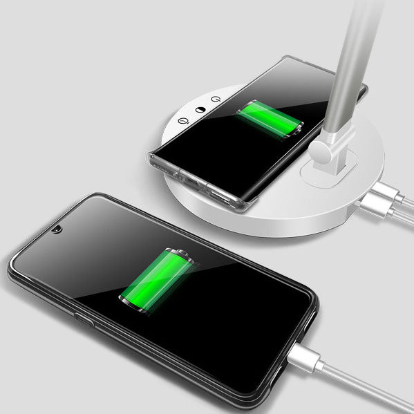 Składana lampka biurkowa LED – Minimalistyczna, funkcjonalna lampa na biurko z zasilaniem USB do biura i sypialni 5