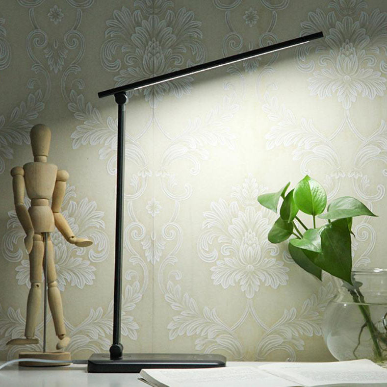 Składana lampka biurkowa LED – Minimalistyczna, funkcjonalna lampa na biurko z zasilaniem USB do biura i sypialni 8