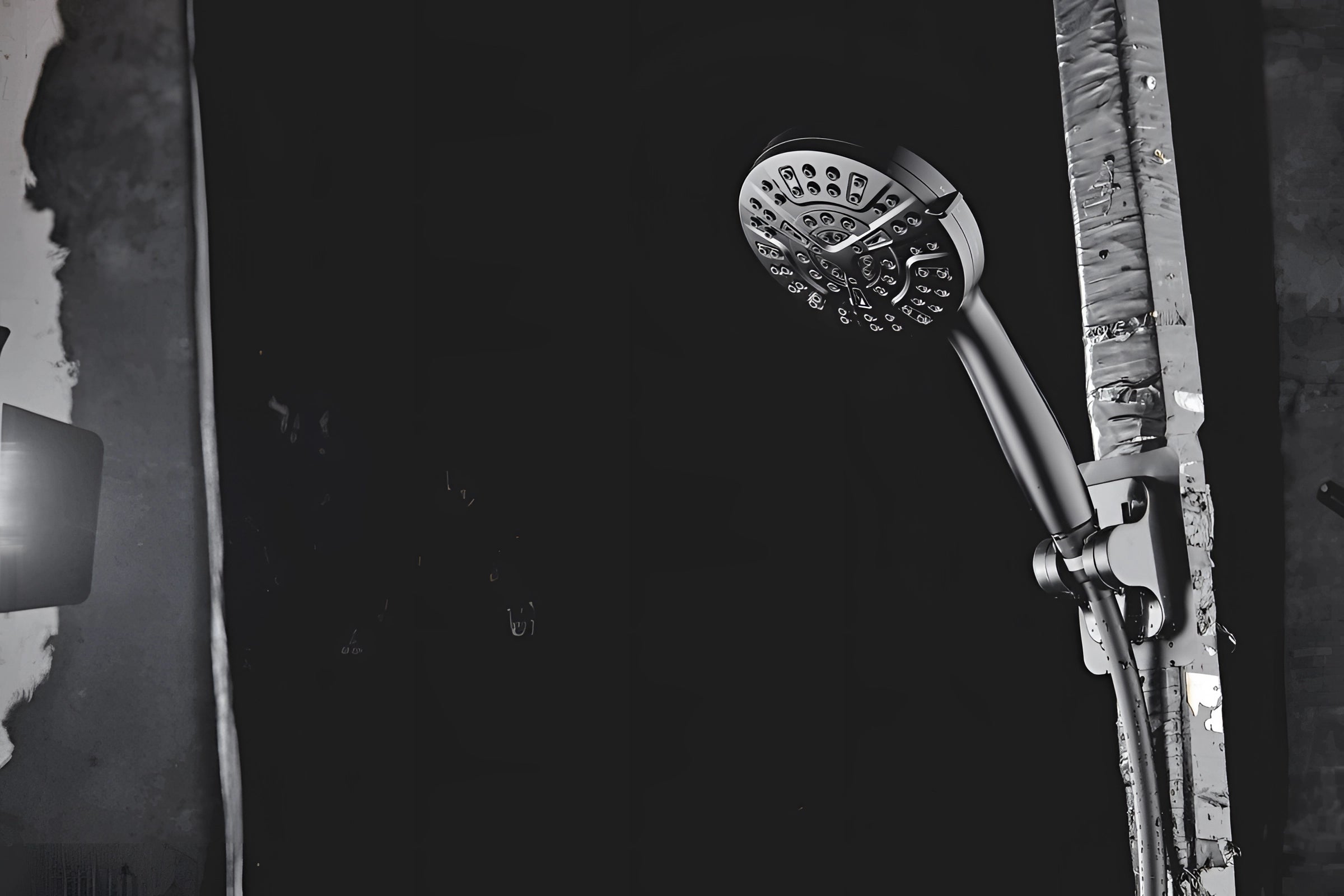 Słuchawka Prysznicowa Wysokociśnieniowa z Chromowym Wykończeniem - Regulowane Ustawienia i Oszczędność Wody 3