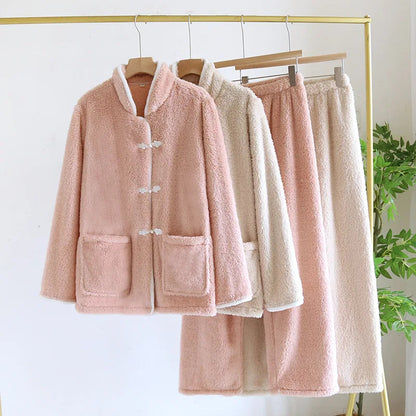 Sofia Kobieca Piżama Flanelowa – Ciepła i Stylowa Odzież Nocna na Zimowe Wieczory [Sofia] 1