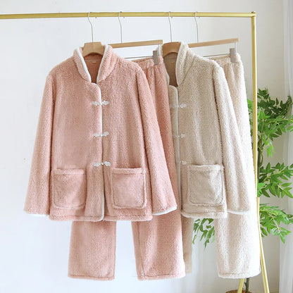 Sofia Kobieca Piżama Flanelowa – Ciepła i Stylowa Odzież Nocna na Zimowe Wieczory [Sofia] 2