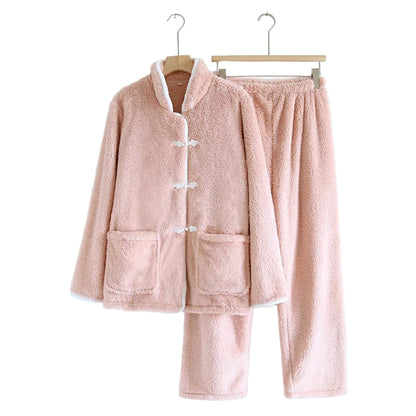 Sofia Kobieca Piżama Flanelowa – Ciepła i Stylowa Odzież Nocna na Zimowe Wieczory [Sofia] 4