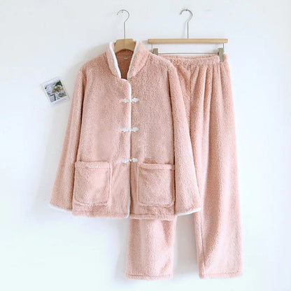 Sofia Kobieca Piżama Flanelowa – Ciepła i Stylowa Odzież Nocna na Zimowe Wieczory [Sofia] 7